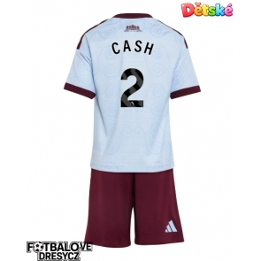 Aston Villa Matty Cash #2 Dětské Alternativní dres komplet 2026-27 Krátký Rukáv (+ trenýrky)